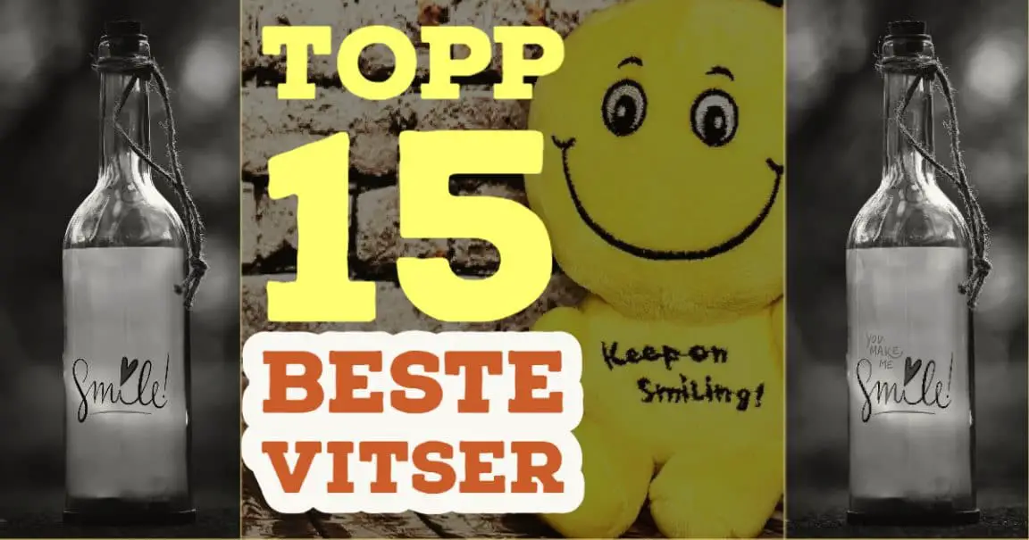 Topp 15 beste vitser | Vitser og Gåter