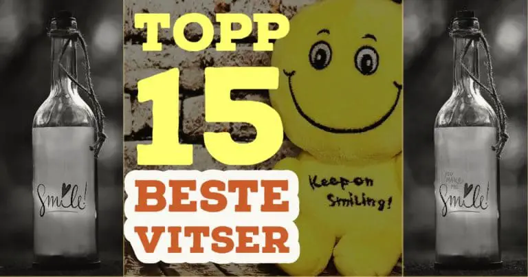 Topp 15 beste vitser | Vitser og Gåter