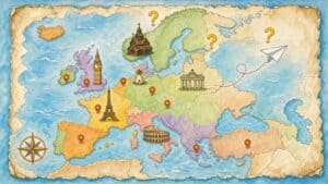 Hovedsteder i Europa-quiz: 50 spørsmål med svar